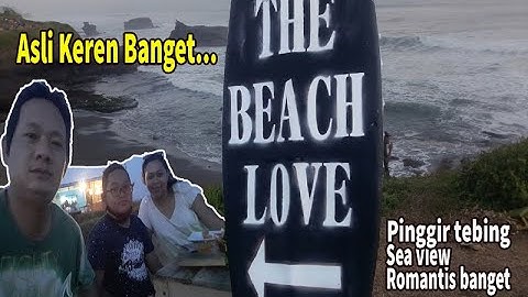 Viralll! Tebing Pantai Cinta Cantik dan Romantis banget