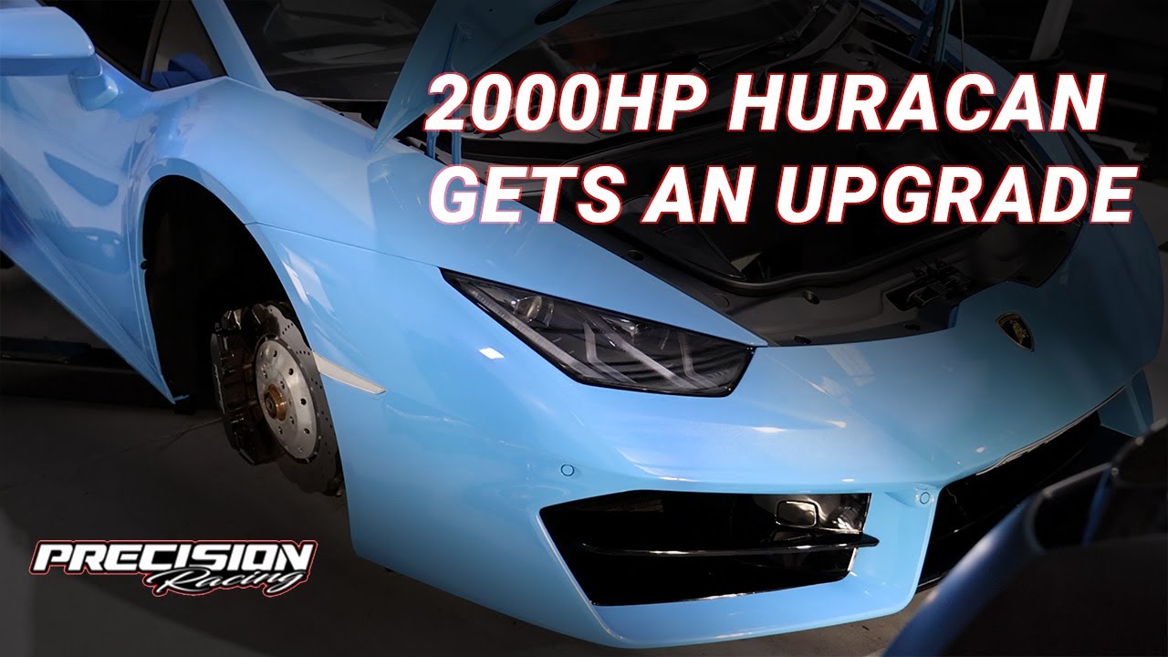 We convert a rear wheel drive Huracan to AWD and also upgrade a 2000HP