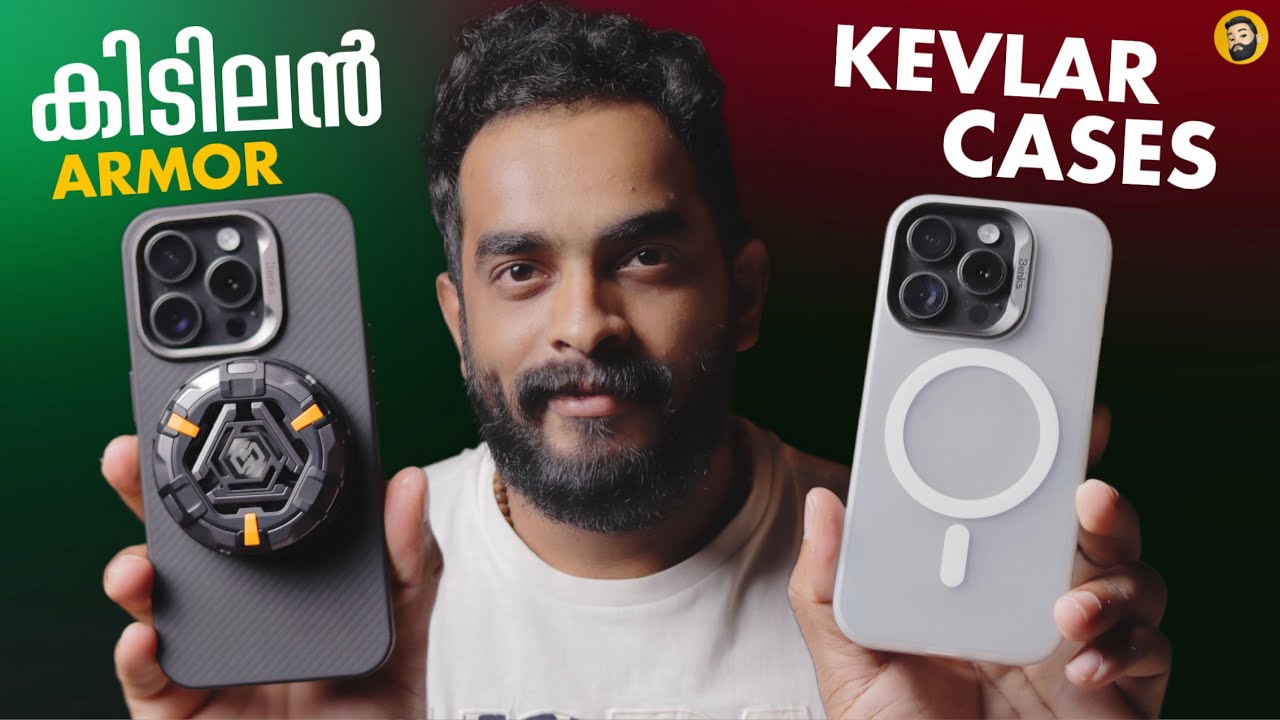 Best iPhone Kevlar Armor Case in Malayalam YouTube