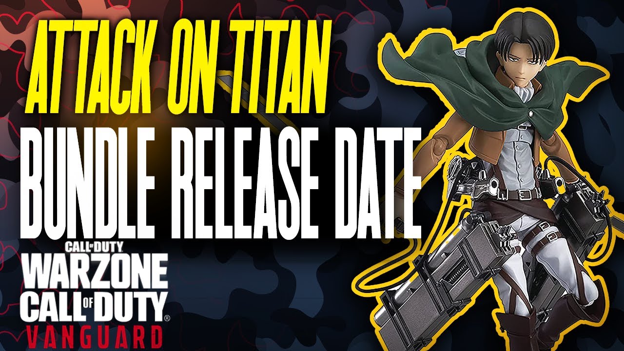 Vanguard Warzone Attack on Titan Bundle RELEASE DATE, PRICE - Call of Duty