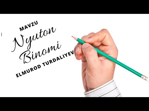 Nyuton Binomi #BINOM 1/2 | Elmurod Turdaliyev