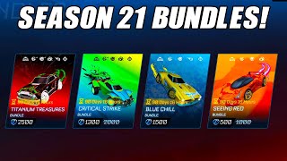 Showcasing All New Season 21 Bundles In The Rocket League Item Shop - Rocket League Item Shop