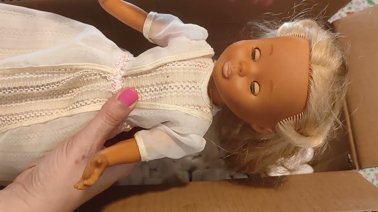 Unboxing Nancy Comunión de los 80s o 90s , sueca o molde Quirón #vinted
