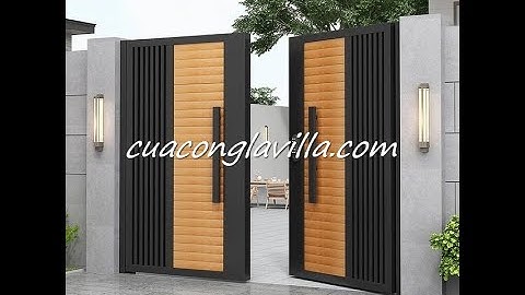 60+ Mẫu Cổng Sắt Đẹp Nhất 2025