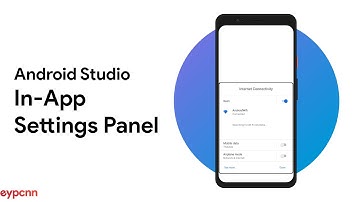 Android Studio - (Kotlin)  In-App Settings Panel