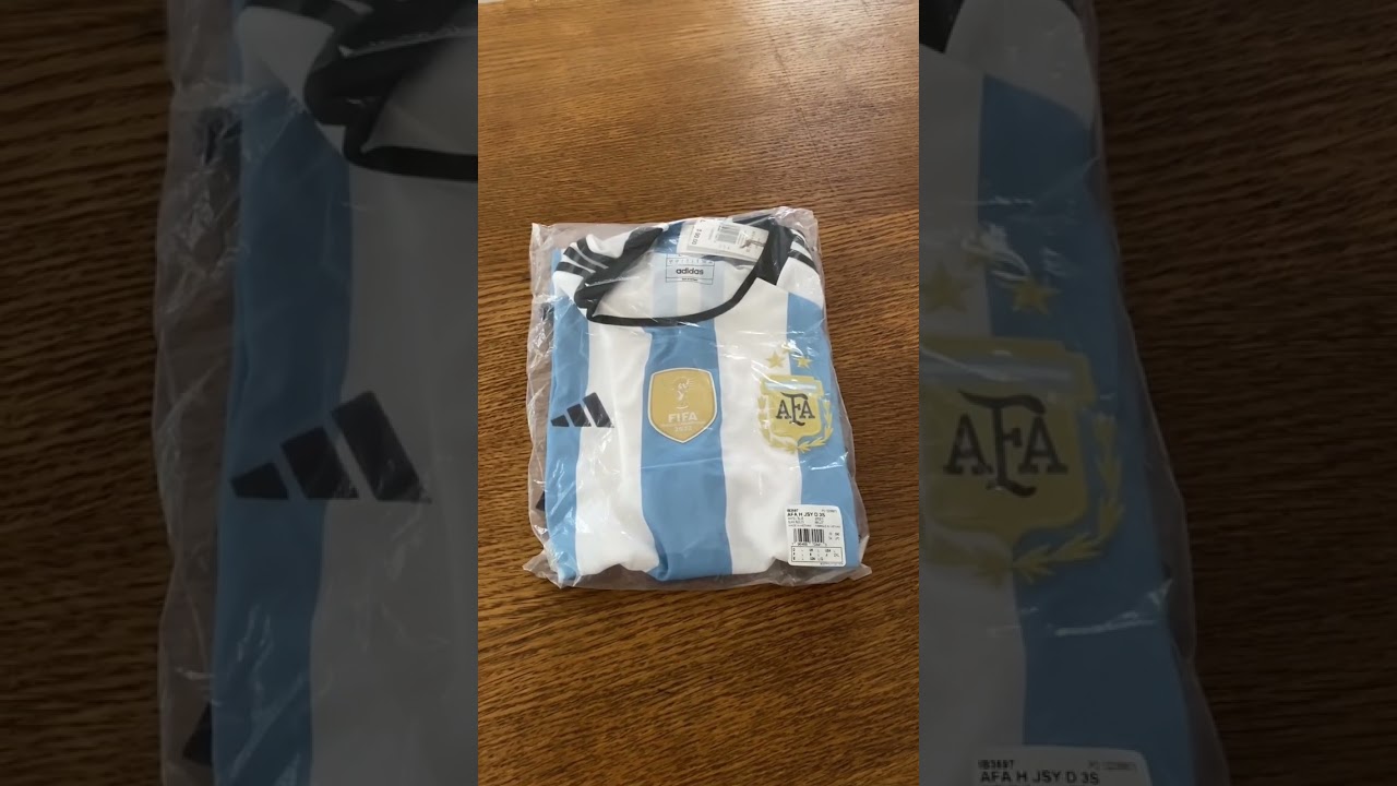 ARGENTINA 22 WINNERS 3 STARS HOME JERSEY ADIDAS