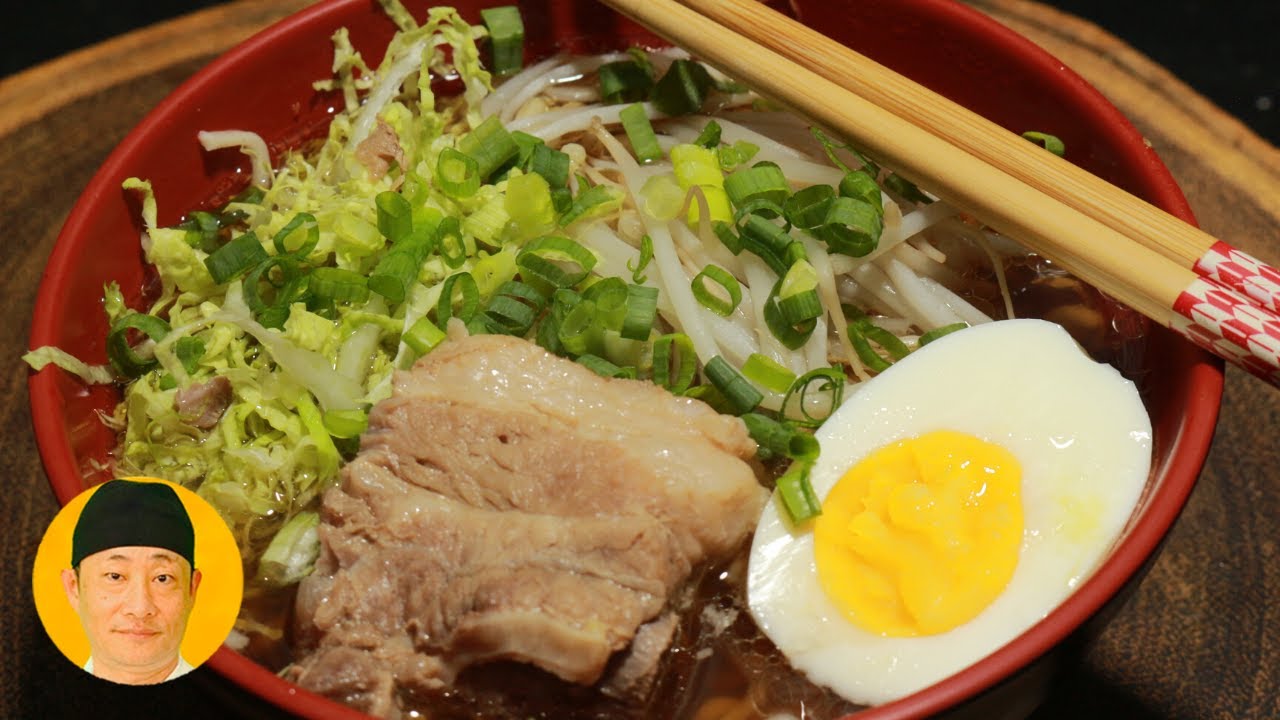 Shoyu lamen bem simples