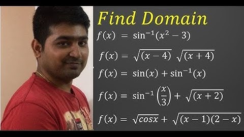 Domain and range of a function in Hindi. Example part- 2.a