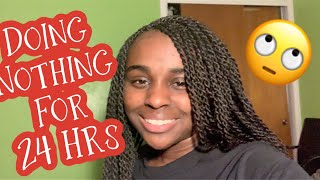 VLOGMAS DAY 9 | Doing Nothing For 24 Hours