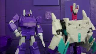 Headmaster Shockwave (Transformers stop motion)