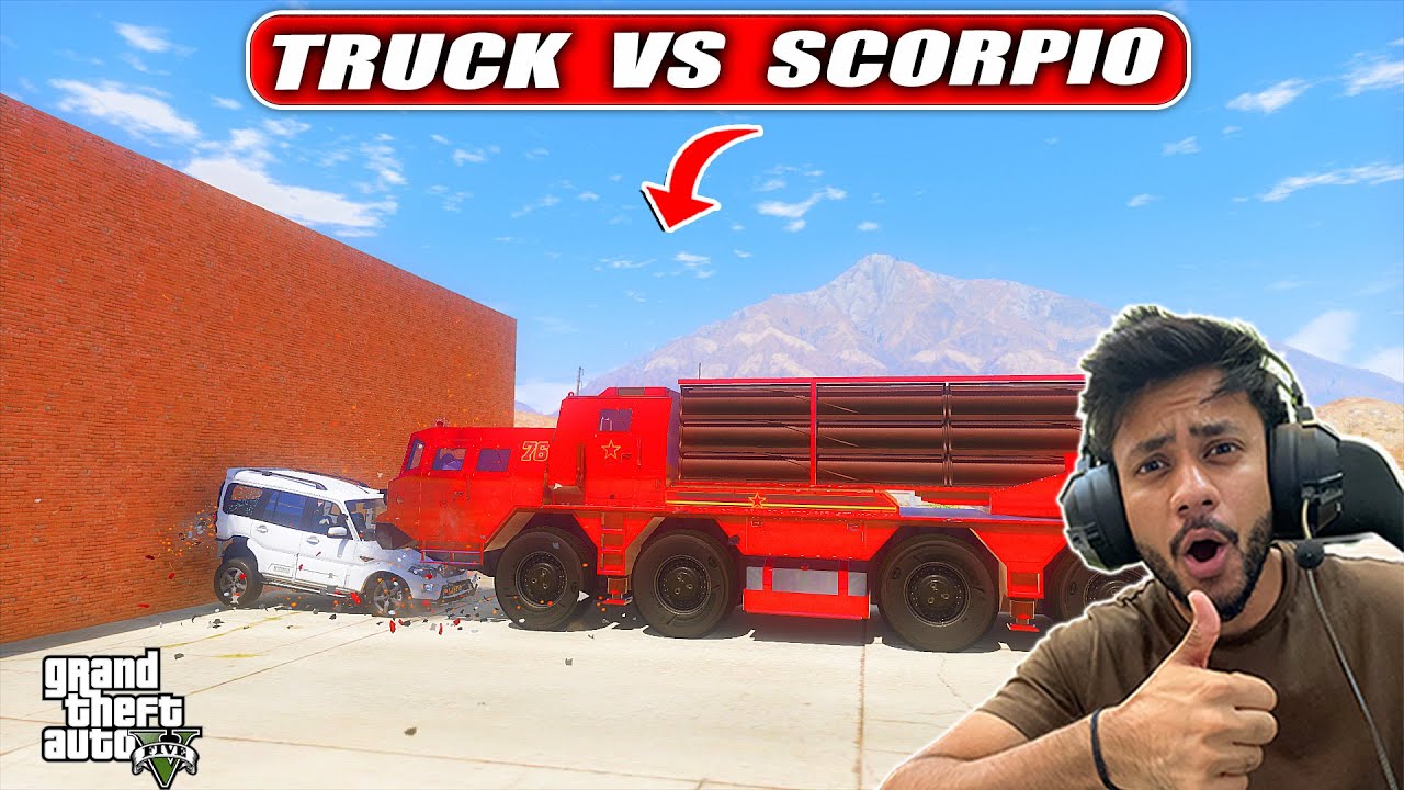 Indian Cars Extreme Crash Test GTA 5