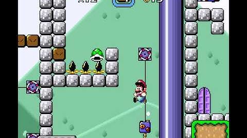 SMW hack "JUMP" Bridge Engineering Secret Exit Walkthrough
