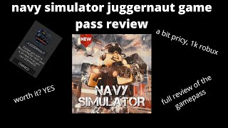 navy simulator juggernaut gamepass review (definitely worth buying) (roblox) screenshot 4