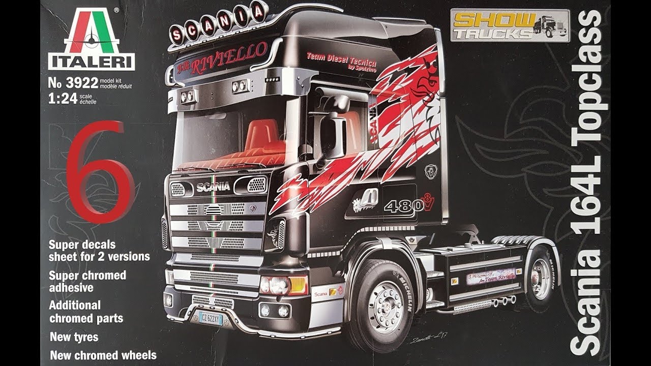 Scania 164L TopClass Italeri 3922