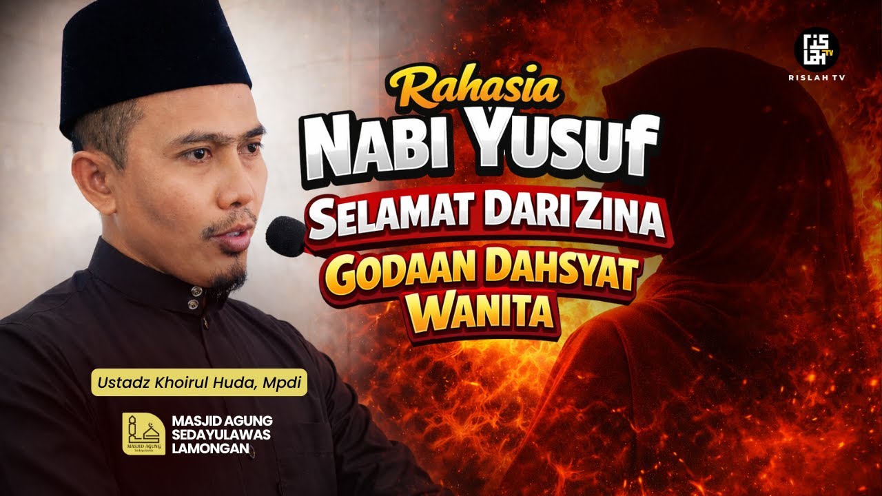 Rahasia Nabi Yusuf Selamat Dari Zina Godaan Dahsyat Wanita | Ustadz Khoirul Huda, Mpdi
