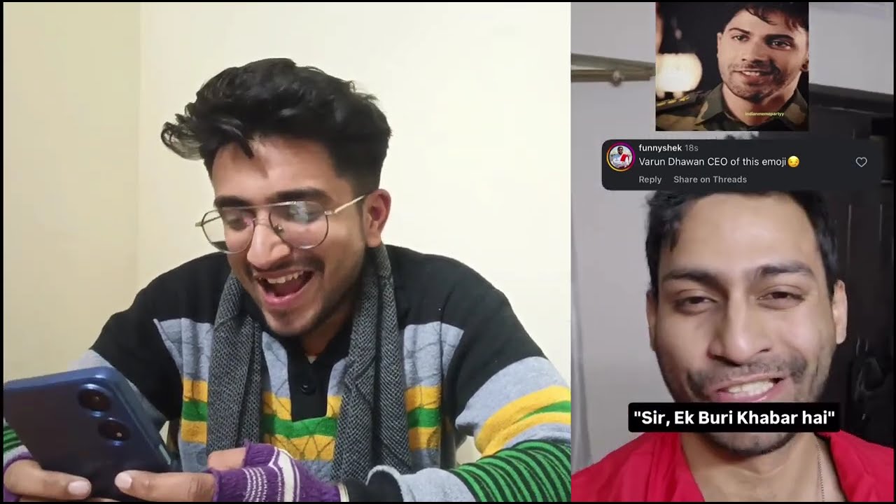 Reacting to Varun Dhawan Memes 😂🔥