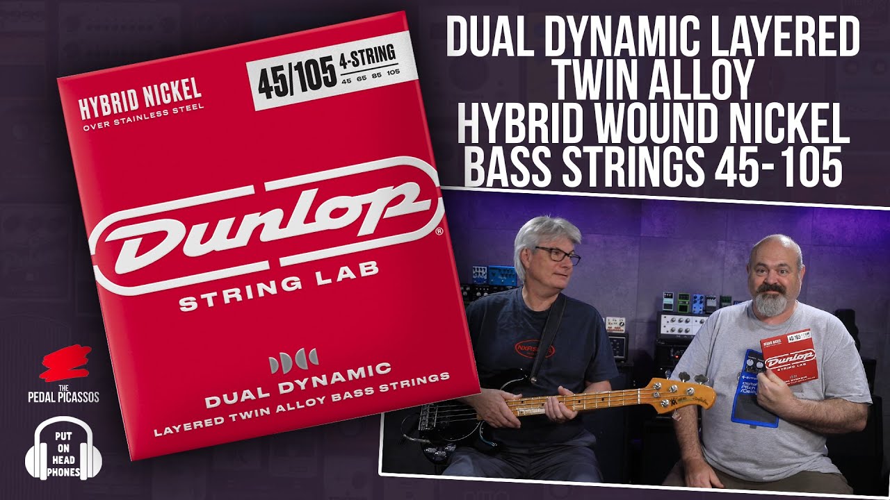 DUAL DYNAMIC LAYERED TWIN ALLOY HYBRID WOUND NICKEL BASS STRINGS