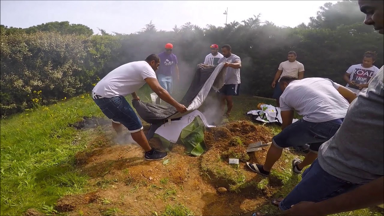 Pacific island cooking : fijian  lovo in montpellier 