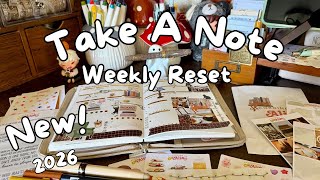 Weekly Reset Take A Note B6 Planner