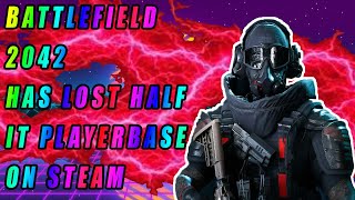 battlefield 2042 has lost half it steam player base - wow