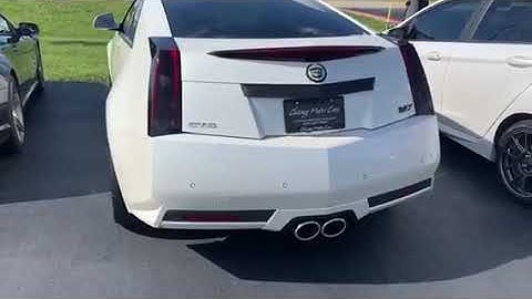 2011 CTS V 775rwhp start up with cutouts open then closed