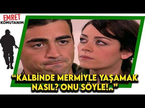 ÇİĞDEM ÜSTEĞMEN İLE LEVENT ÜSTEĞMEN'İN DUYGUSAL KONUŞMASI | Emret Komutanım
