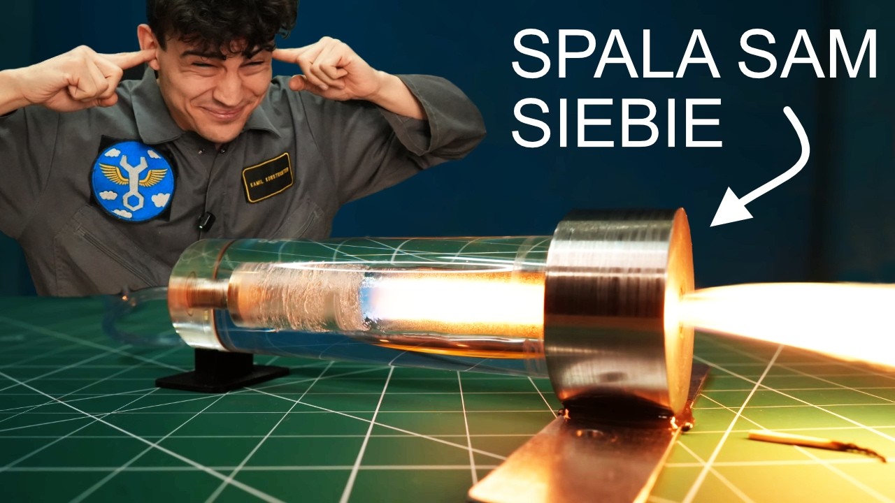 Ten silnik rakietowy spala sam siebie!