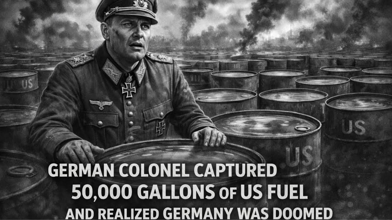Is Germany's Downfall Linked to the Capture of 50,000 Gallons of US Fuel by One Colonel?