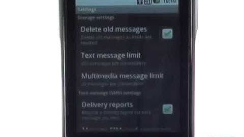 Delivery Reports | LG Optimus Chat | The Human Manual