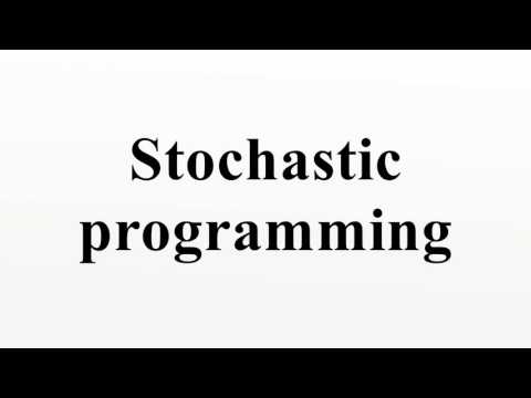 Stochastic programming