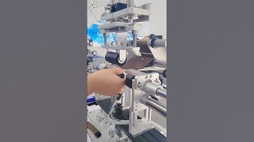 Semi automatic square bottle labeling machine
