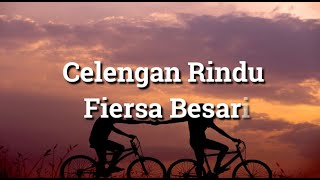 Fiersa Besari - Celengan Rindu || Versi Karaoke