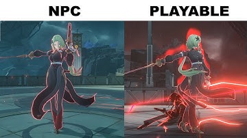 Isolde Gameplay Animation Zenless Zone Zero