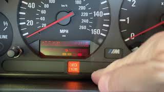 Intermittent instrument cluster dash light flickering e36 BMW