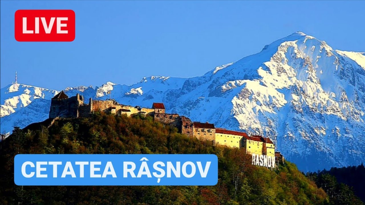 🔴 LIVE - CETATEA RÂȘNOV de Sărbători - Urcare cu Funicularul