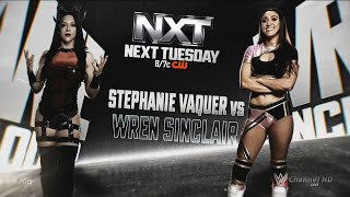 Stephanie Vaquer Vs Wren Sinclair Nxt, Oct. 15, 2024
