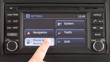 2016 NISSAN Versa Sedan - Bluetooth® Streaming Audio with Navigation (if so equipped)