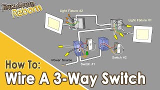 DIY: How To Wire A 3 Way Switch (Multiple Lights)  IN 5 MINUTES!