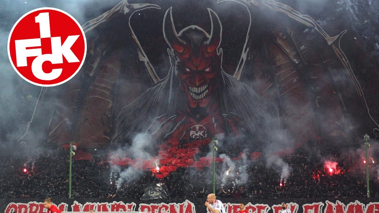 Choreo der Kaiserslautern-Fans gegen düsseldorf | FC Kaiserslautern - Fortuna Düsseldorf
