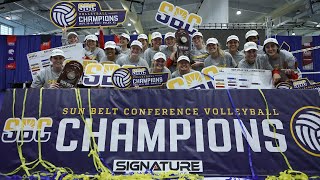 South Alabama wins 2021 Sun Belt Volleyball Tournament