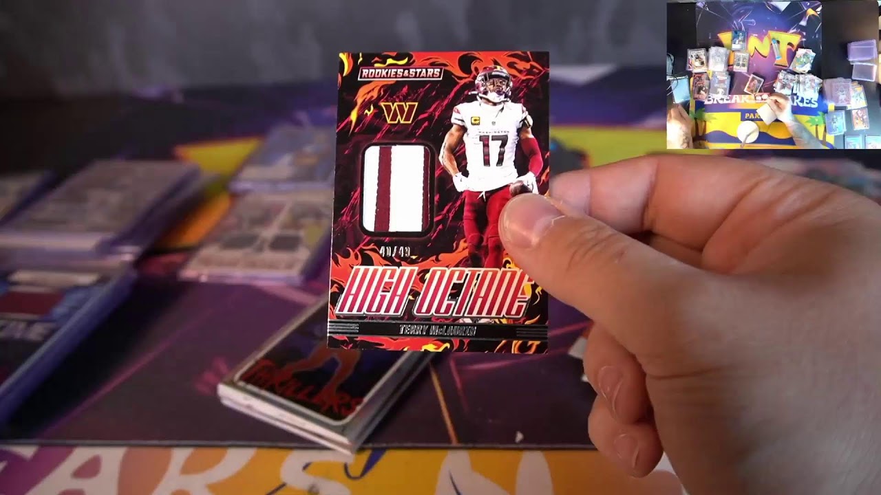 Break #3292: 2025 Panini Rookies & Stars Football Hobby 7 Box Team Break