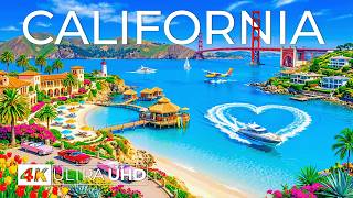 California Coastal Wonders in 4K | Big Sur, Golden Gate Bridge & Pacific Coast Highway Drone Footage