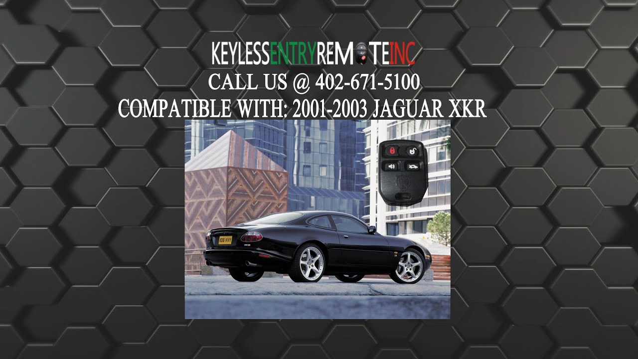 How To Replace Jaguar XKR Key Fob Battery 2001 2002 2003 YouTube