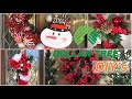 FOUR DOLLAR TREE DIYs  (for the holidays) / Christmas Decorations For Less