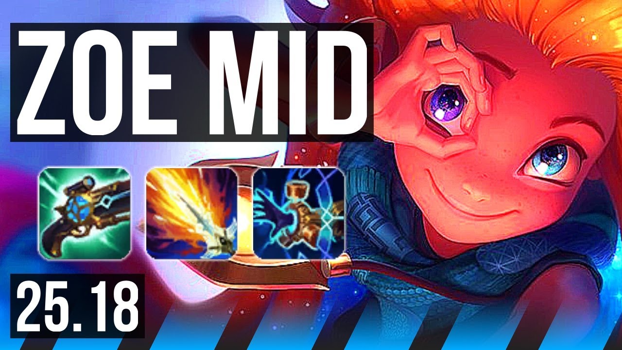 ZOE vs TWISTED FATE (MID) | 6/3/15 | KR Master | 25.18