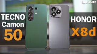 TECNO Camon 50 vs HONOR X8d: ВЫБИРАЕМ ЛУЧШЕГО ЗА 20 ТЫСЯЧ!
