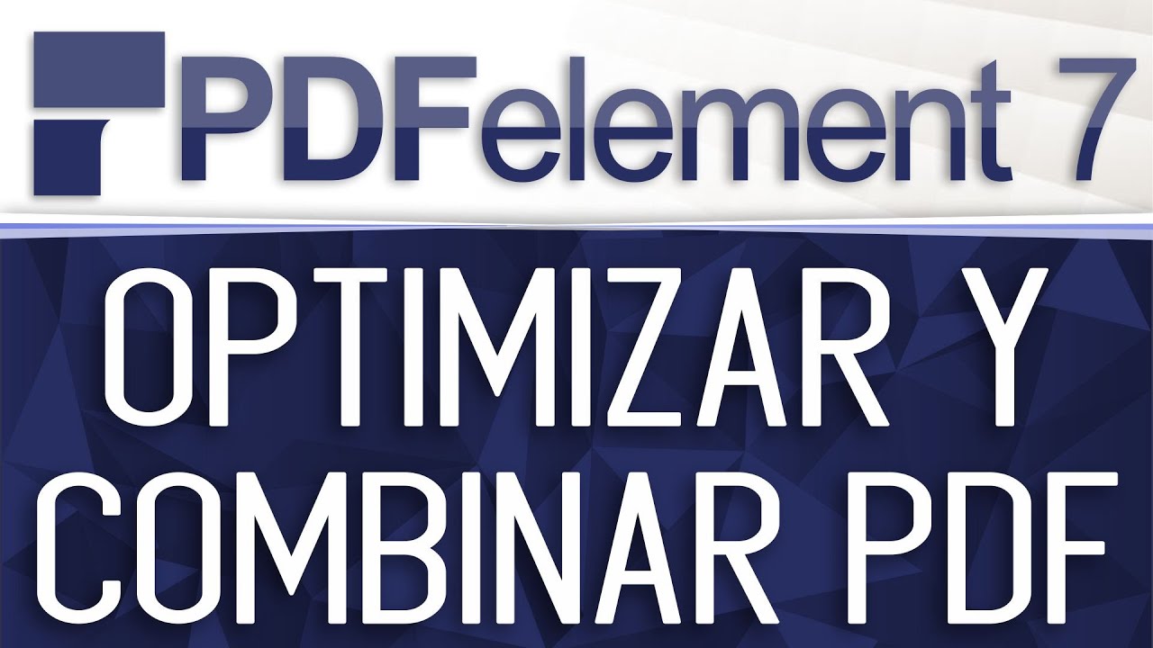 PDFelement, Combina, Encripta y Optimiza PDF por lotes