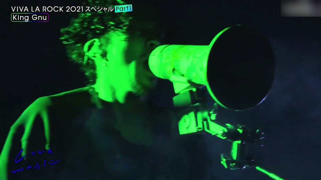 Love music】King Gnu - 千両役者 VIVA LA ROCK 2021 - YouTube