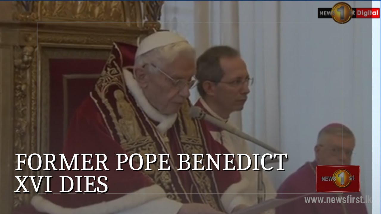 Former Pope Benedict XVI dies - YouTube
