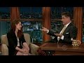 Late Late Show with Craig Ferguson 12/10/2012 Kristen Stewart, Sloane Crosley